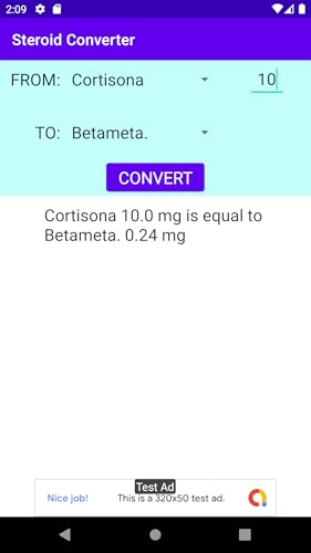 Steroid Converter