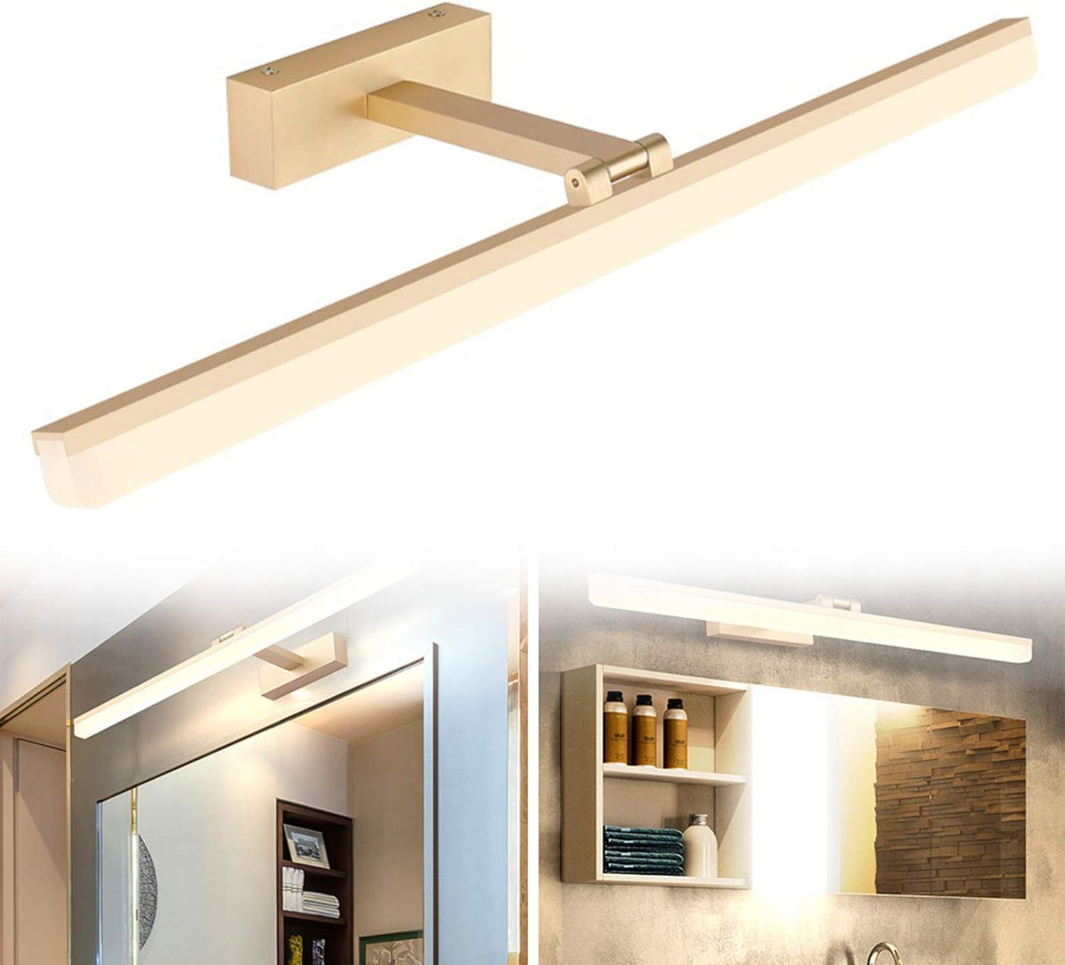Lampe murale LED réglable Vity pour enculer les ombres du miroir