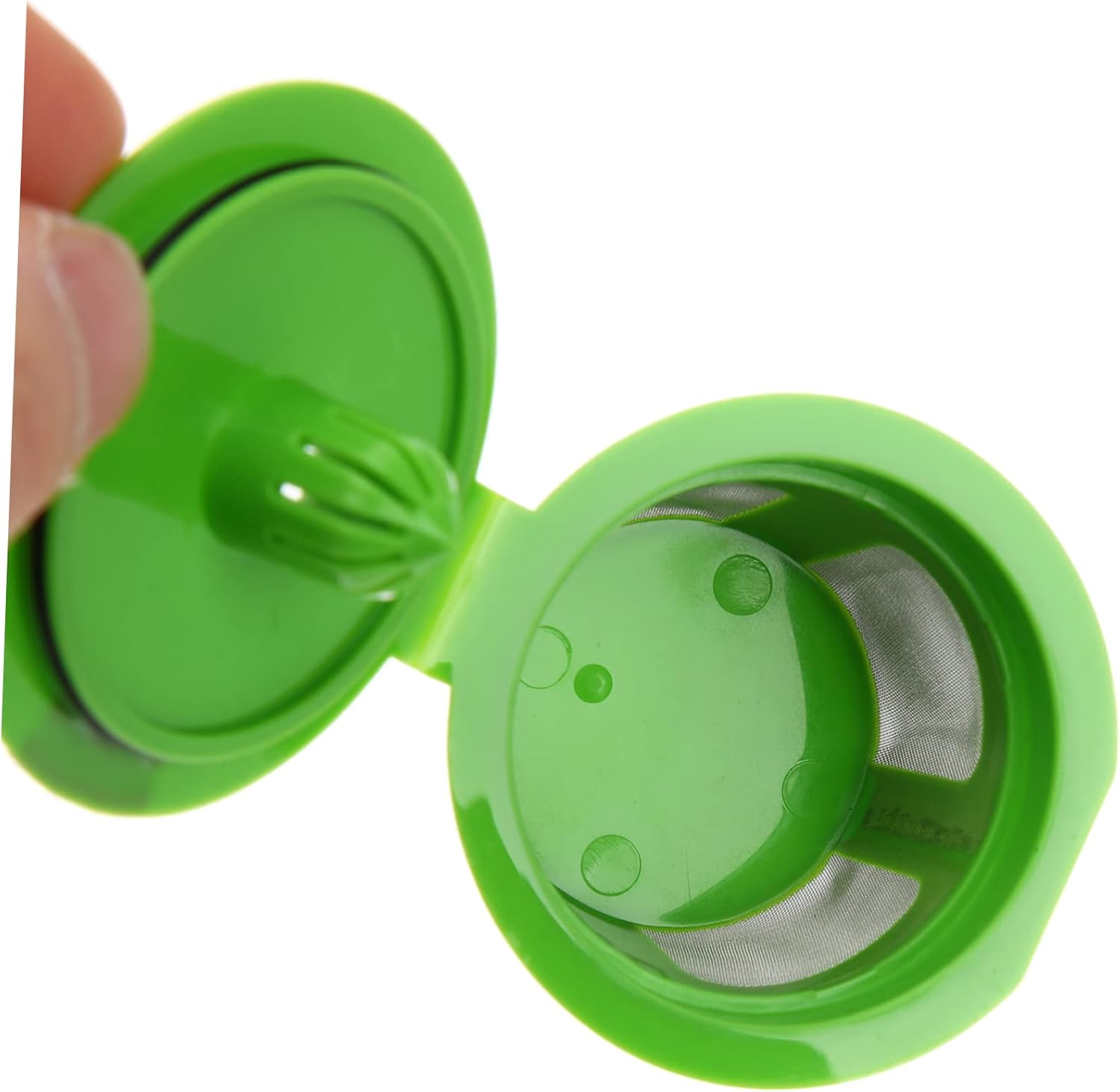 Gadpiparty 20pcs Refillable Espresso Filters Reusable Coffee Filters for Home Brewing Compatible Coffee Machines Easy to Clean Includes Spoon and Brush