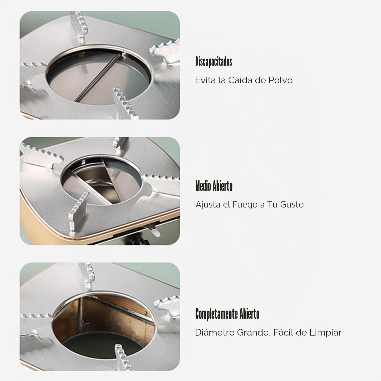 camping, cocina sin gas ni electricidad, sin electricidad para interiores, portátil y eficiente, utensilios cocina para picnics al aire libre