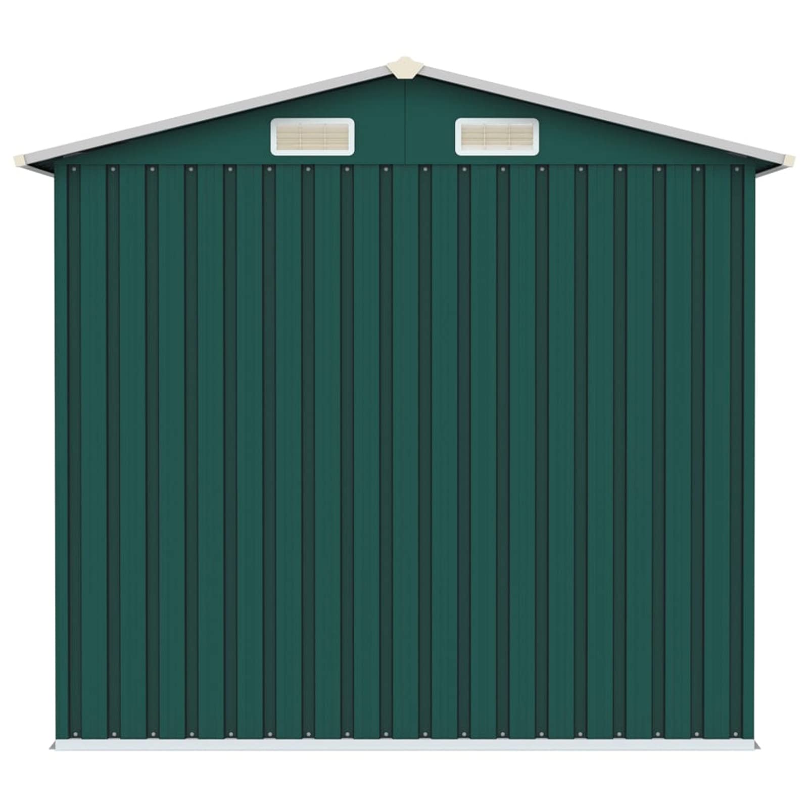 Capanno da Giardino, Casetta Giardino, Capanno Attrezzi da Giardino, Casette da Giardino, Verde 205x129x183 cm in Acciaio Zincato