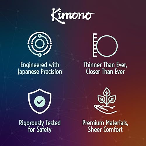 Miniatura 3 de Kimono MAXX Large Flare I - Preservativos de látex lubricado de alta calidad, 5 veces probados, más fuertes, fiables, forma acampanada para más