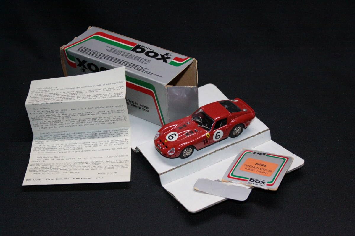Amazon.co.jp: [Rare Paper Box] Box Model 1/43 Ferrari 250 GTO