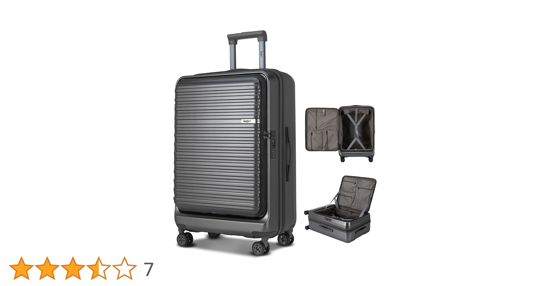 Bargiotti フロントオープン スーツケース拡張機能 機内持ち込み S Amazon | [BARGOHOY] スーツケース 拡張機能付き 機内持ち込み