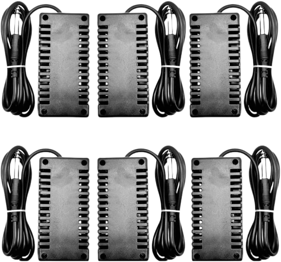 6-Pack Arrays Detox Foot Bath Arrays Rectangle Stainless Steel Aqua Ionic Cleanse Arrays Replacement Accessory for Ionic Detox Foot Bath Spa Cleanse Machines Black