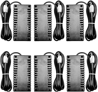 6-Pack Arrays Detox Foot Bath Arrays Rectangle Stainless Steel Aqua Ionic Cleanse Arrays Replacement Accessory for Ionic Detox Foot Bath Spa Cleanse Machines Black