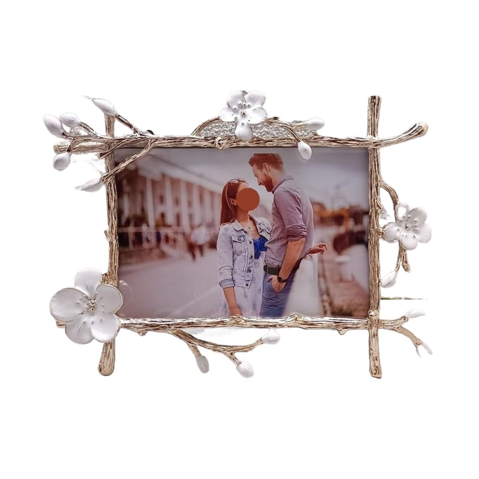 Set Up A Metal Photo Frame For Home Decoration And Embellishment(6inches)