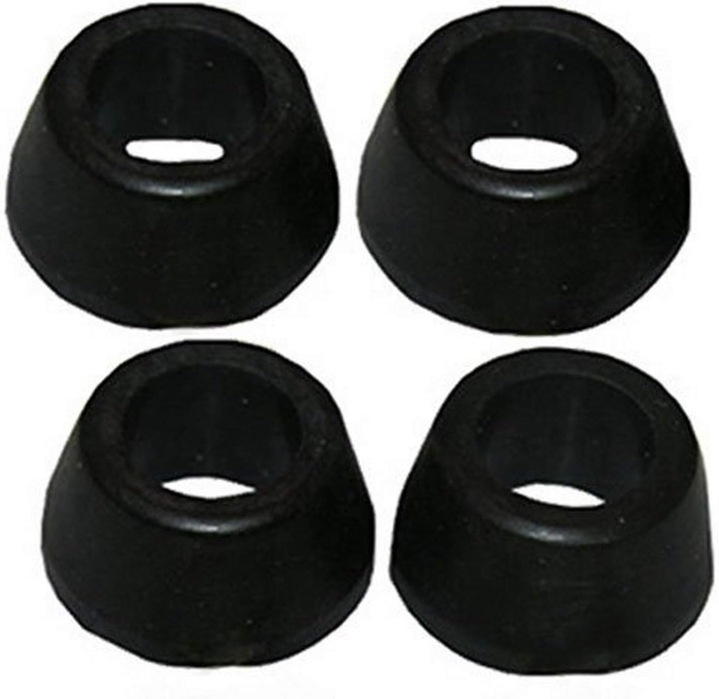 LASCO 022225 Rubber 3/8Inch Cone Washer 4Pack Faucet Washers