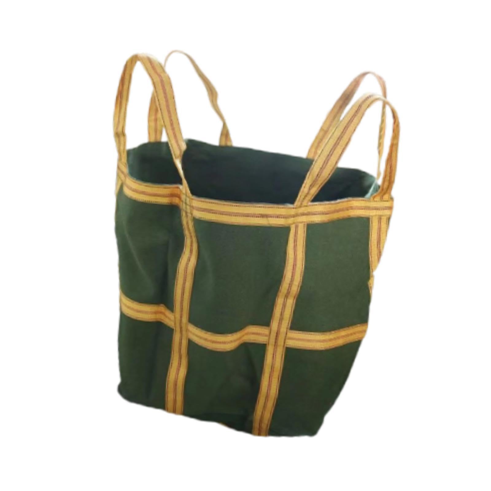 KESOTO Rete di Sollevamento Ad Alta Resistenza con Maniglie Rinforzate, Borsa in Tela E Contenitore per Riporre E Organizzare Oggetti Domestici, 50x50x50 Cm
