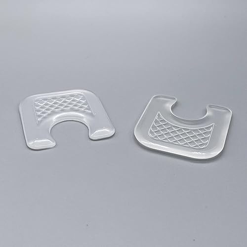 Miniatura 3 de Pure Stride Cojines de gel para callos profesionales, almohadillas reutilizables en forma de U, protectores de callos y maíz para pies, 2 cojines de