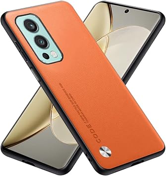 RankOne Case Comaptible with OnePlus Nord 2 5G 6.43" Cover Phone Case Holster Sleeve - Orange