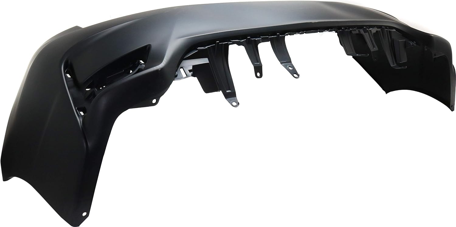 Compatible with 14-17 CT200h Rear Bumper Cover Assembly Primed w/o Park Assist Sensor Holes