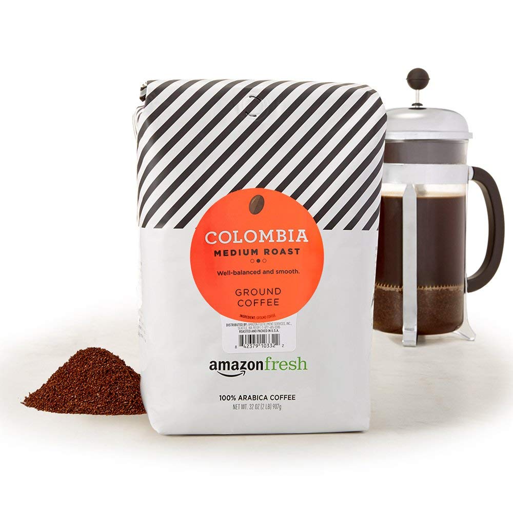Fresh Colombia Ground Coffee, Medium Roast, 32 Ounce : Grocery & Gourmet Food