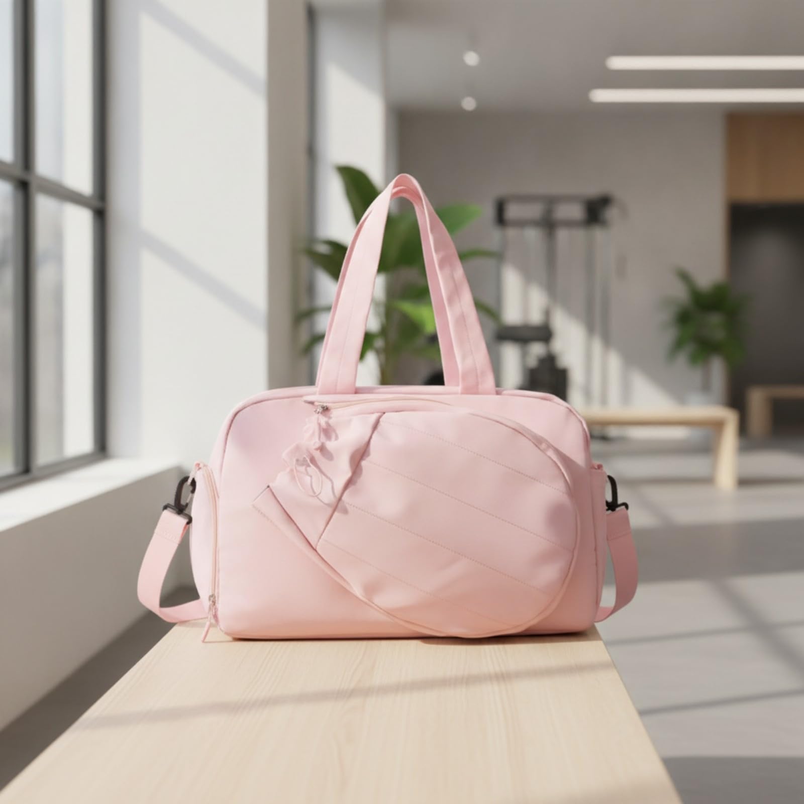 Borsa Duffel in Nylon Multifunzionale | Capacità 20-35 Litri, Comoda, Borsa Scomparto Espandibile, per Palestra, Viaggi Nel Fine Settimana,