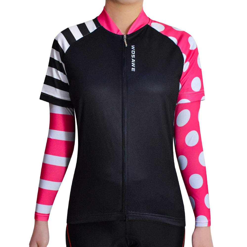 Ciclismo Shirt off-Road della Bici di Montagna in Bicicletta Vestito Vestito delle Donne Protezione Solare Boccola di Protezione UV del Manicotto del Braccio Manica Corta Top