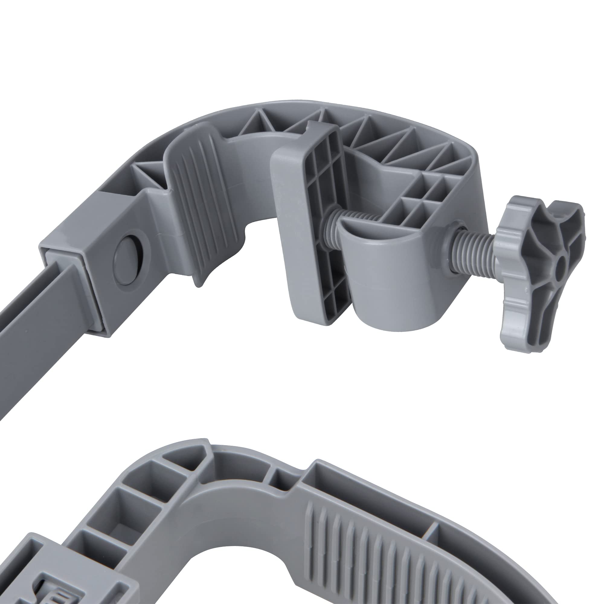 your GEAR Skimmer Duo - Pool Einhängeskimmer Oberflächenskimmer für alle Becken mit Luftring oder Stahlrahmen geeignet - inklusive Schraub-Adapter für Intex Pools