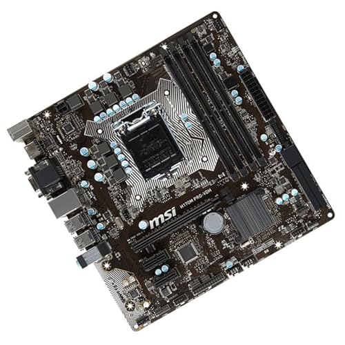 Carte Mère MSI H170M Pro-VDH LGA 1151 Format Micro ATX RAM DDR4 DVI/VGA/HDMI