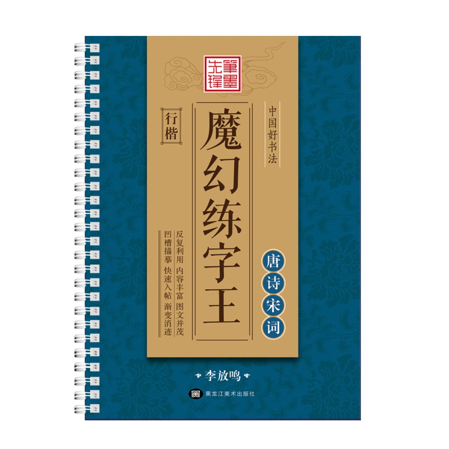 中国好书法魔幻练字王唐诗宋词正版李放鸣书写9787531888703