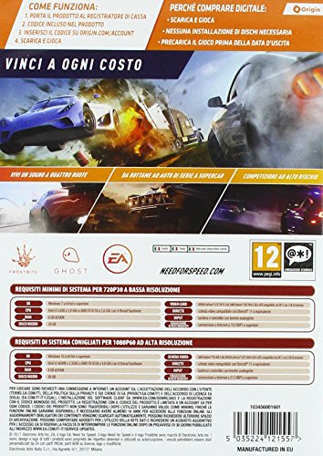 Need for Speed Payback PC jeu de course en monde ouvert
