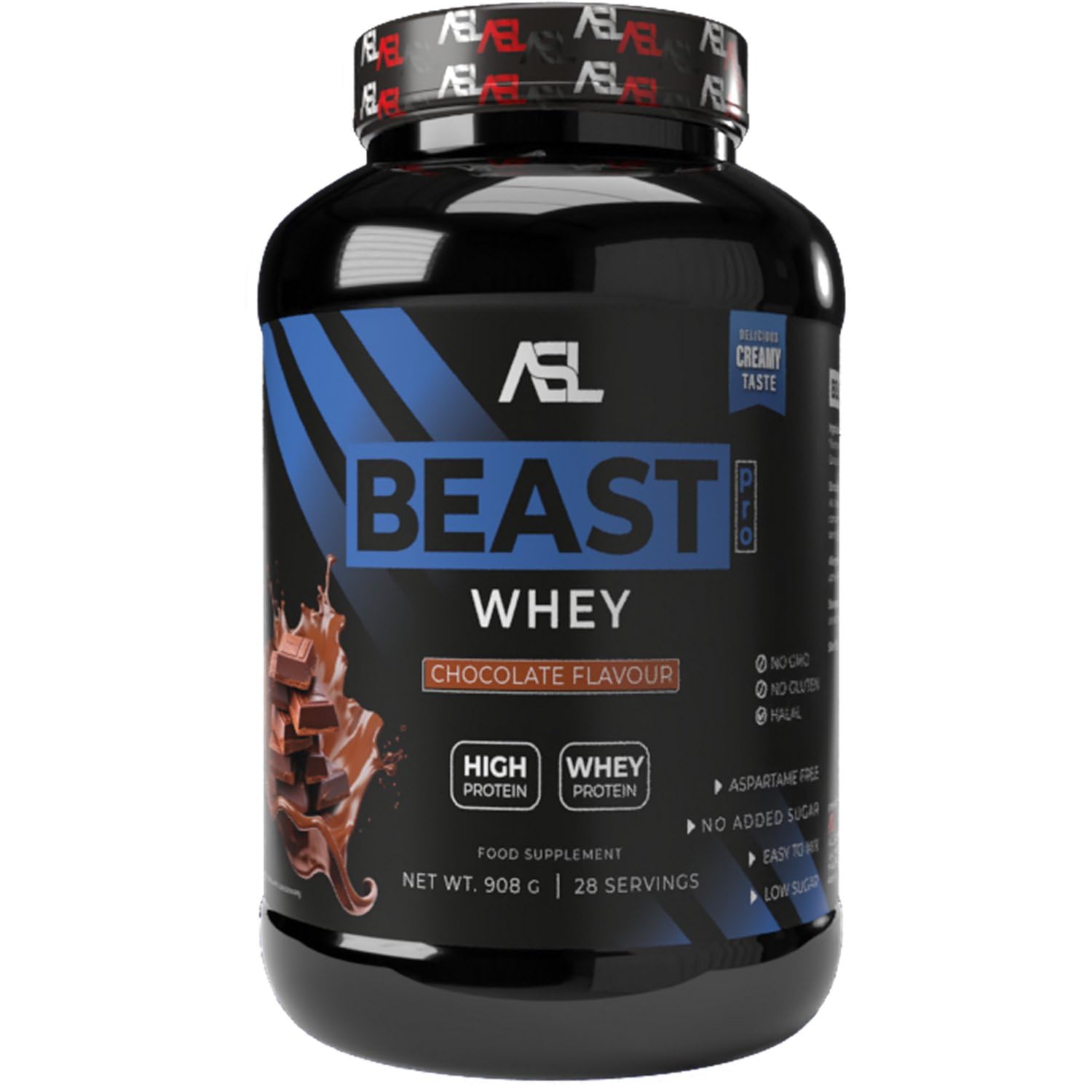 All sports lab Beast Pro Whey Chocolat 908 g