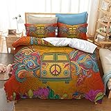 ❤【Paquete incluido】：Gitano La paz Estilo 1 funda de edredón y 2 fundas de almohada.【de cama ropa 90x190 90 infantil 180x200 150x200 135x190 niña bebe niño algodon para cuna 220x240 blanco sabanas y 3 dragon rosa seda invierno funda verde colchas azul twin】