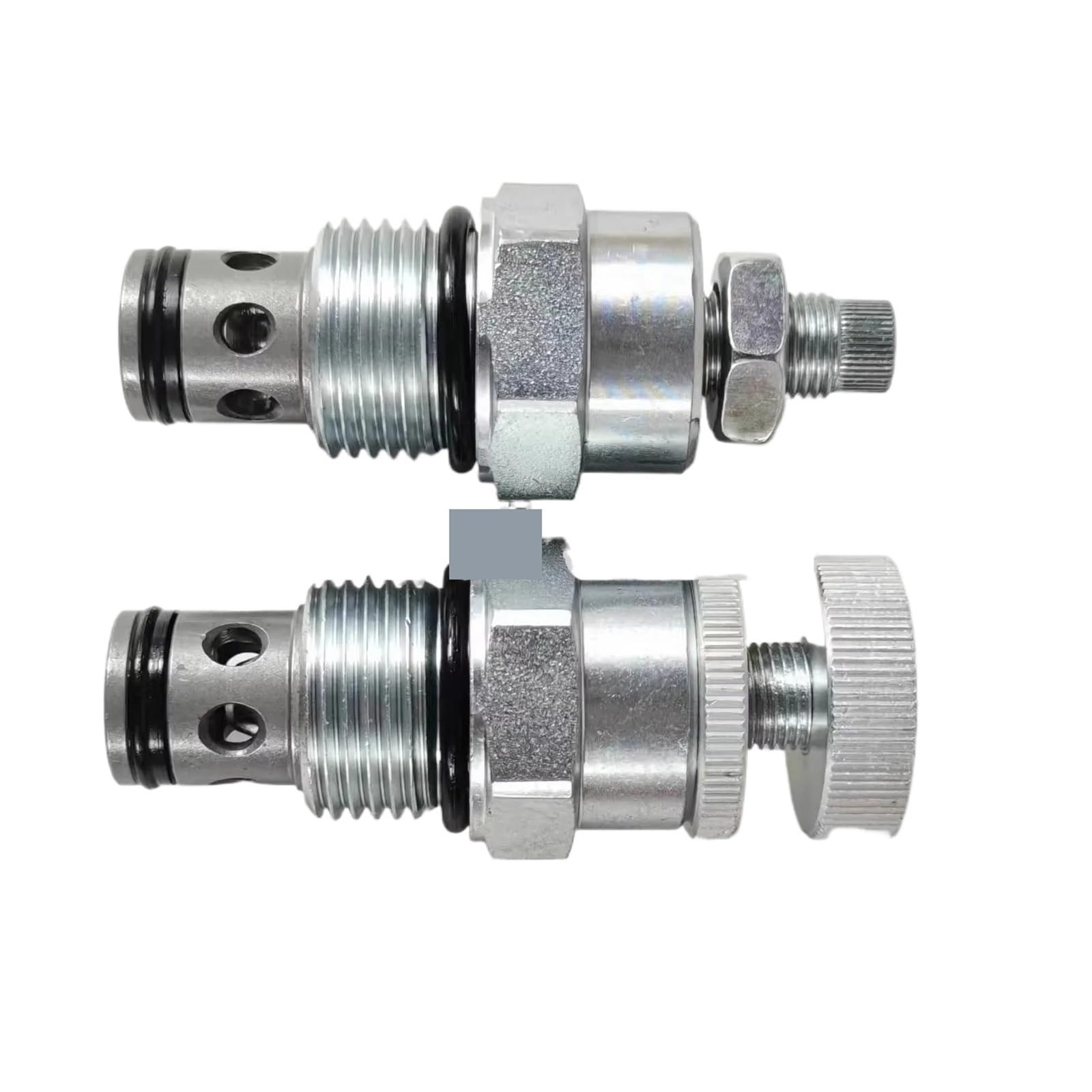 BFSYDLUJ 1PCS Threaded Cartridge Bidirectional Throttle Valve LF10-00/NV2-10 Hydraulic Valve(With handwheel)