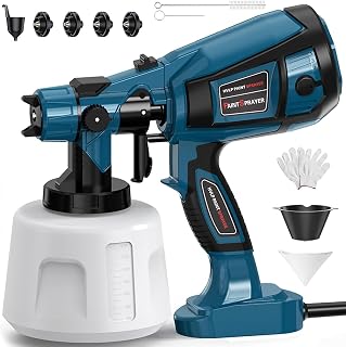 MirrorZone 1000W Electric Paint Sprayer Gun - High Power, Easy Clean for Furniture, Cabinets & Home Painting