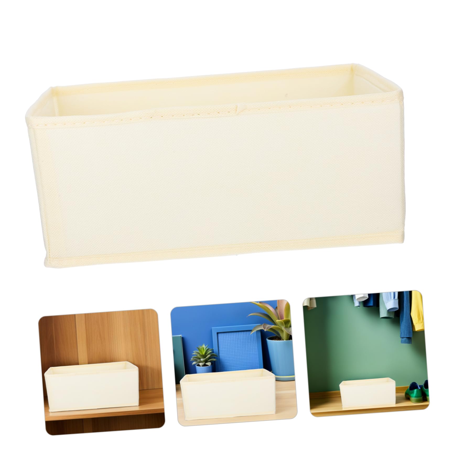 Organizador de Ropa Interior para Armario 6 Piezas Beige