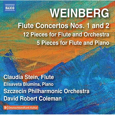 Weinberg: Flute Concertos Nos. 1 and 2, 12 Pieces for Flute and Orchestra, 5 Pieces for Flute and Piano