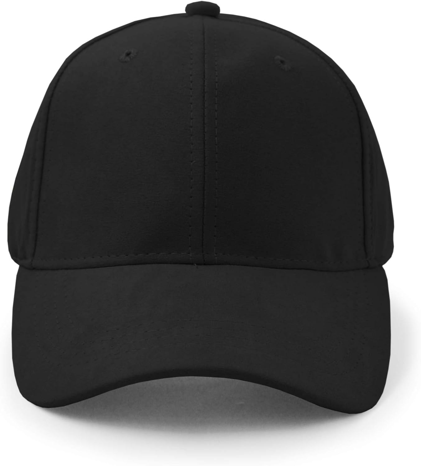 UltraKey Suede Baseball Cap, Unisex Faux Suede Leather Classic Adjustable Plain Hat Baseball Cap - Image 4