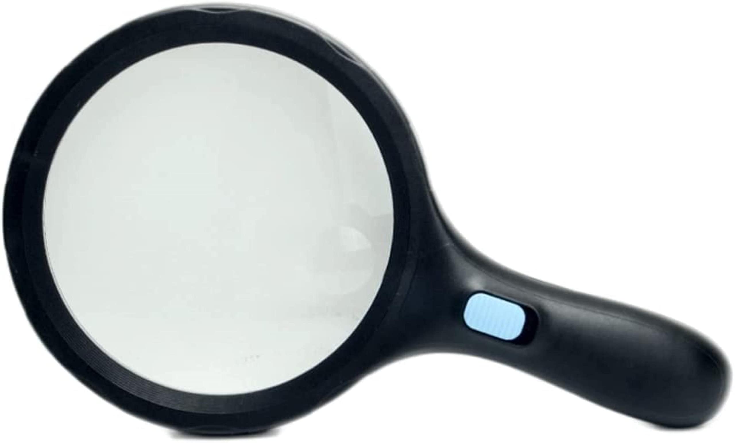 Leselupe 30x, Vergrößerungsglas mit LED-Beleuchtung, HD-Linse, Handlupe, Batteriebetrieb, zum Untersuchen und Lesen von Münzen, Leselupe für Hobbys