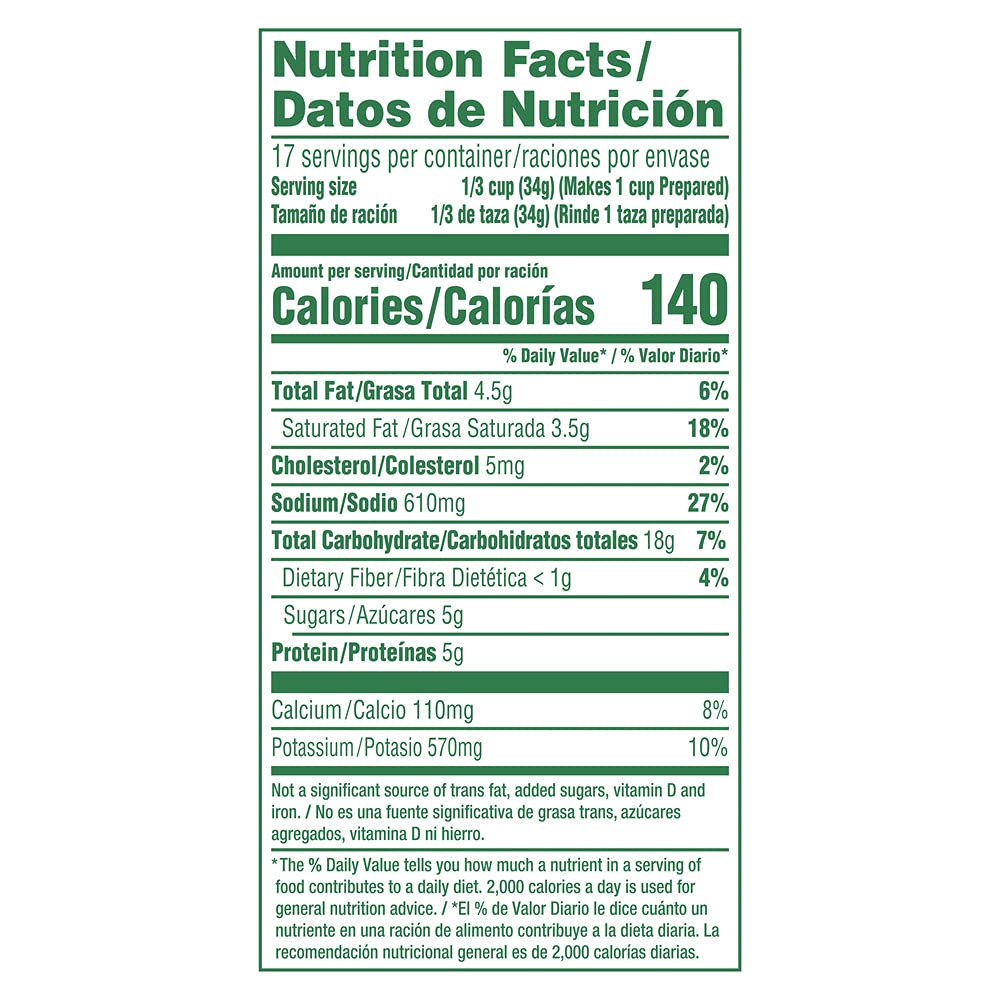 Knorr Professional Soup du Jour Broccoli Cheese Soup Mix Vegetarian, Gluten Free, No added MSG, 0g Trans Fat per Serving, Just Add Water, 21 Ounce (Pack of 4)