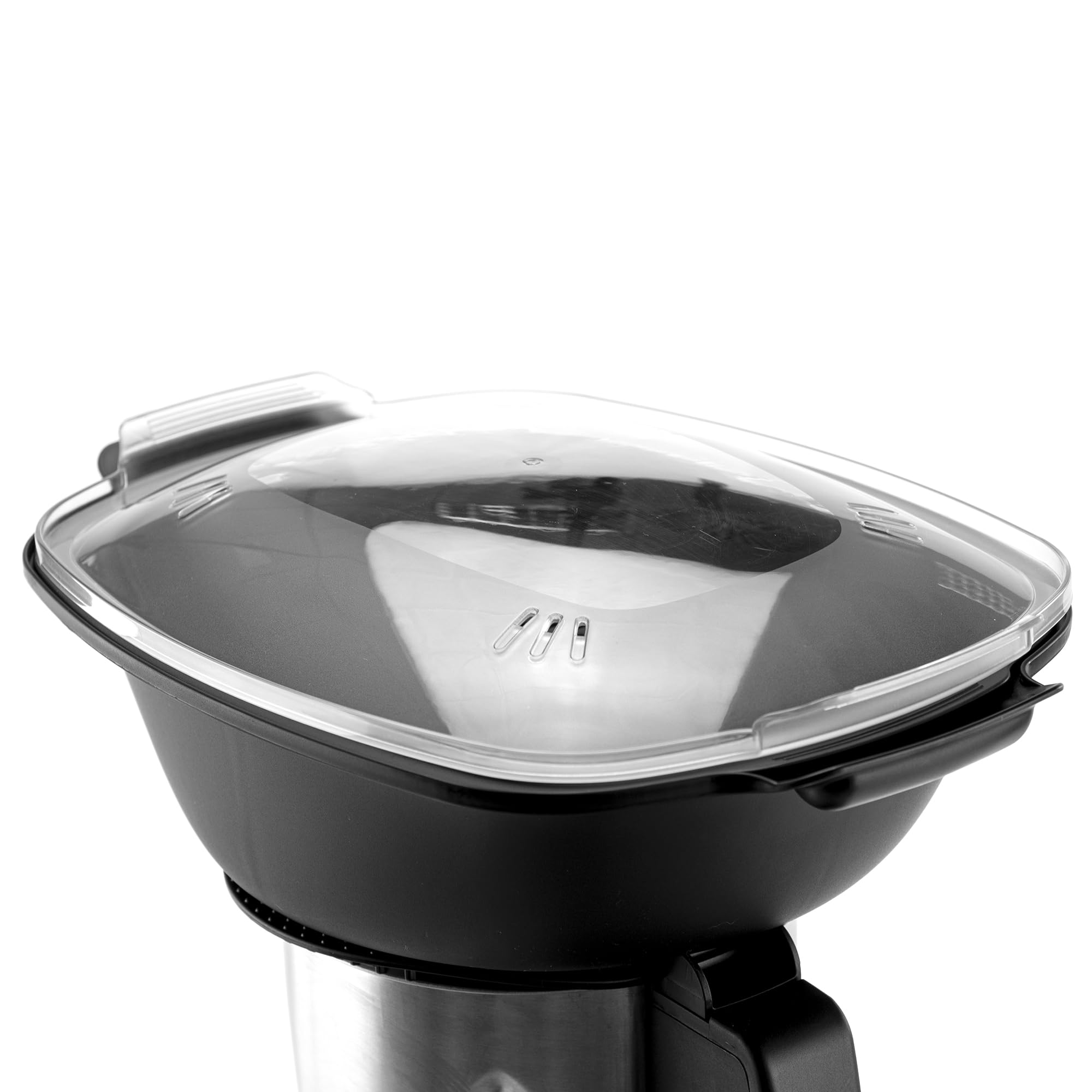Jocca - Robot da cucina multifunzione| 12 funzioni| 10 programmi integrati| 10 velocità| Capacità 3,5 L| 1200 W| Acciaio inossidabile| Con bilancia