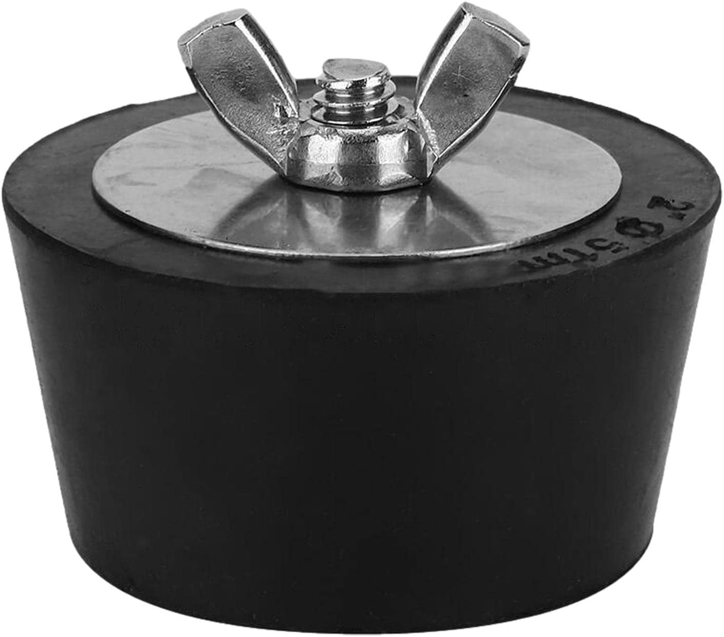 2 szt. korek do zimowego basenu, gumowa wtyczka do basenu, zimowa wtyczka rozszerzająca z metalowymi śrubami do basenów naziemnych (51 mm)