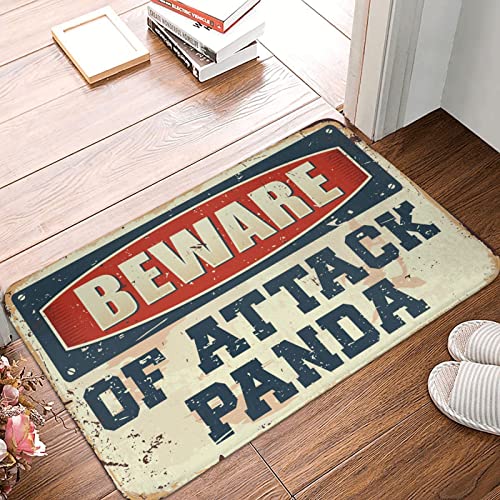 Tapis de sol absorbant panda pour une salle de bain chaleureuse - 2