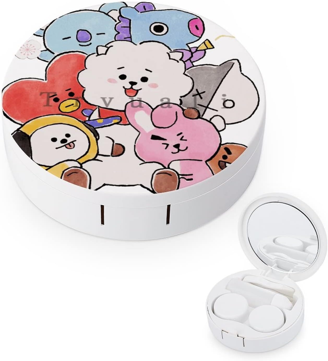 Bts コンタクトレンズケース 鏡付き 保存液 洗浄液 容器 軽量 旅行 出張 携帯便利 おしゃれ かわいい 人気 グッズ キャラクター 超特価sale開催 Bts コンタクトレンズケース 鏡付き 保存液 洗浄液 容器 軽量 旅行 出張 携帯便利 おしゃれ かわいい 人気 グッズ キャラクター 超特価sale開催