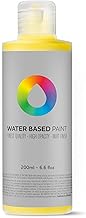 Montana Colors MTN Water Based Paint, Pintura Base Agua, Amarillo Medio 200ml