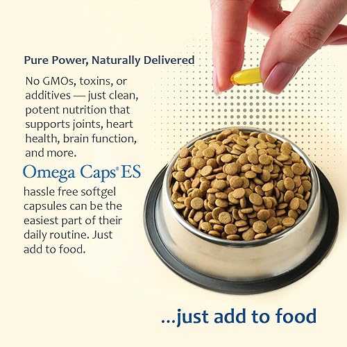 Miniatura 4 de Omega-Caps ES para perros grandes y gigantes - Omega 3, vitaminas, minerales, antioxidantes - Apoya el sistema inmunológico, las articulaciones, el