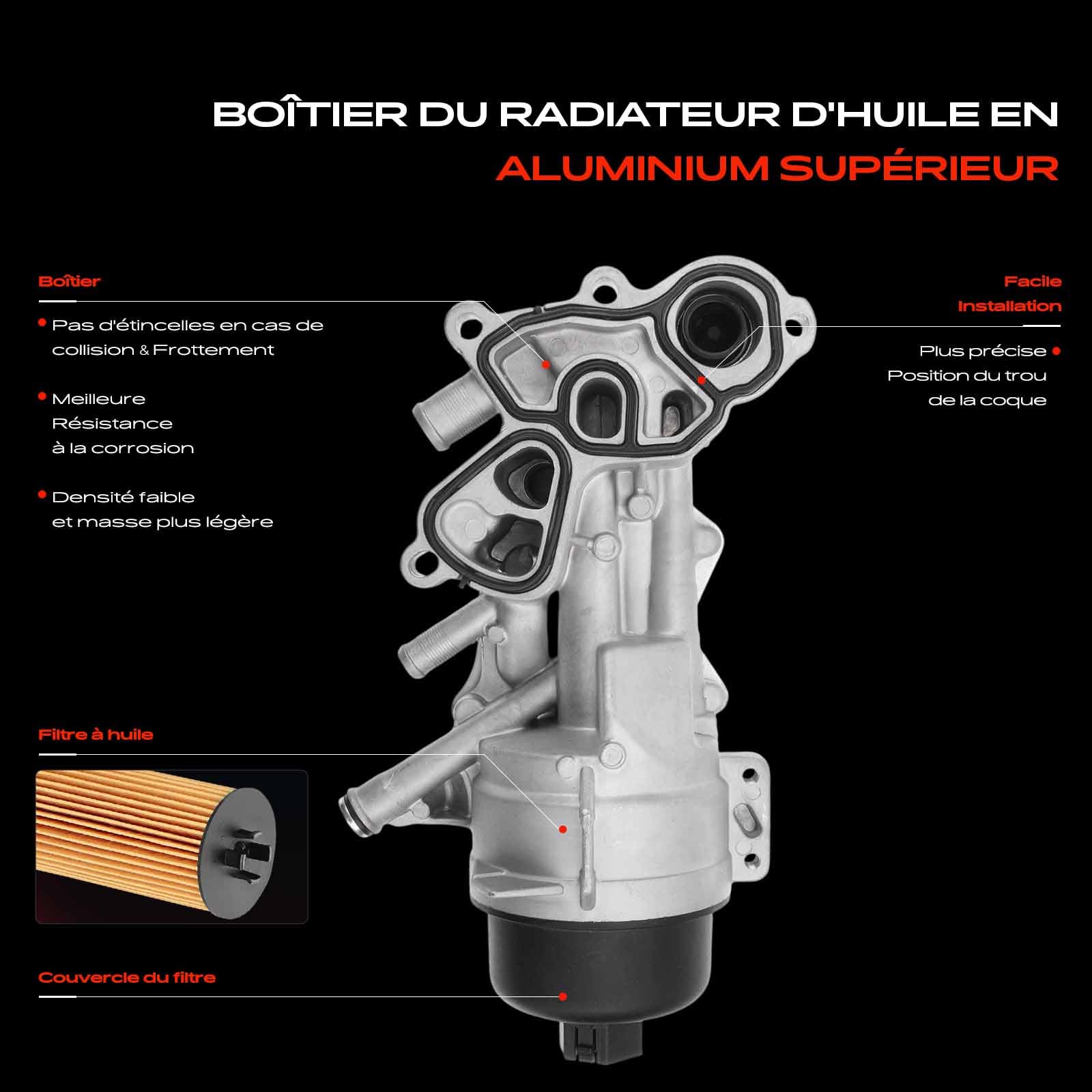 Frankberg Huile moteur avec filtrerefroidisseur d'huile 11427552687