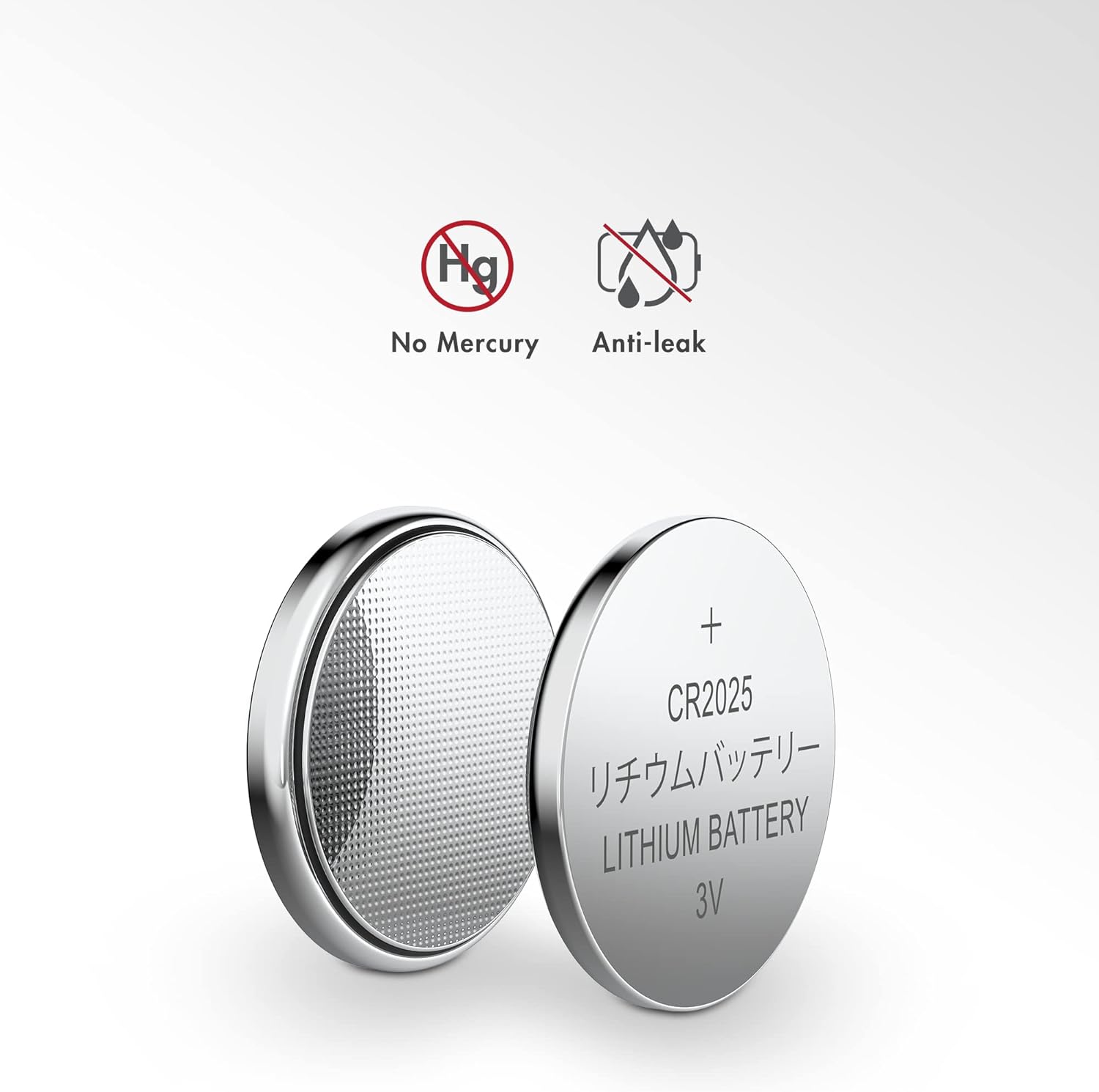 Tenergy CR2025 3V Lithium Button Coin Cell Batteries, Ideal for Key Fob Battery cr2025, Watches, Calculators, Thermometers, Glucometers, and More, 10 Pack : Health & Household