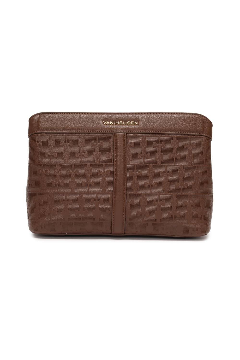Women Brown Textured Casual Sling Bag-image-42