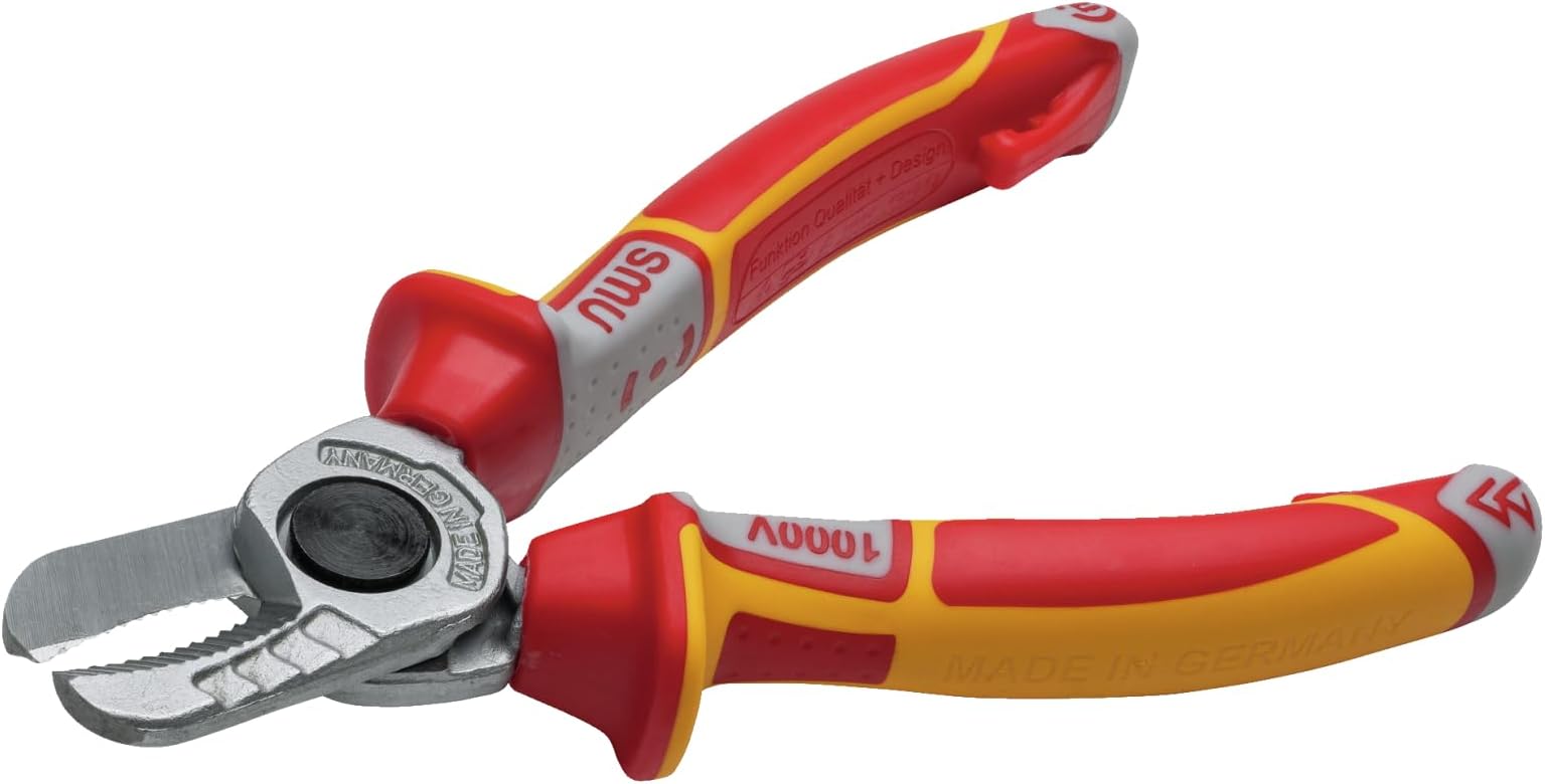 NWSN543061 160mm VDE Cable Cutter, Red