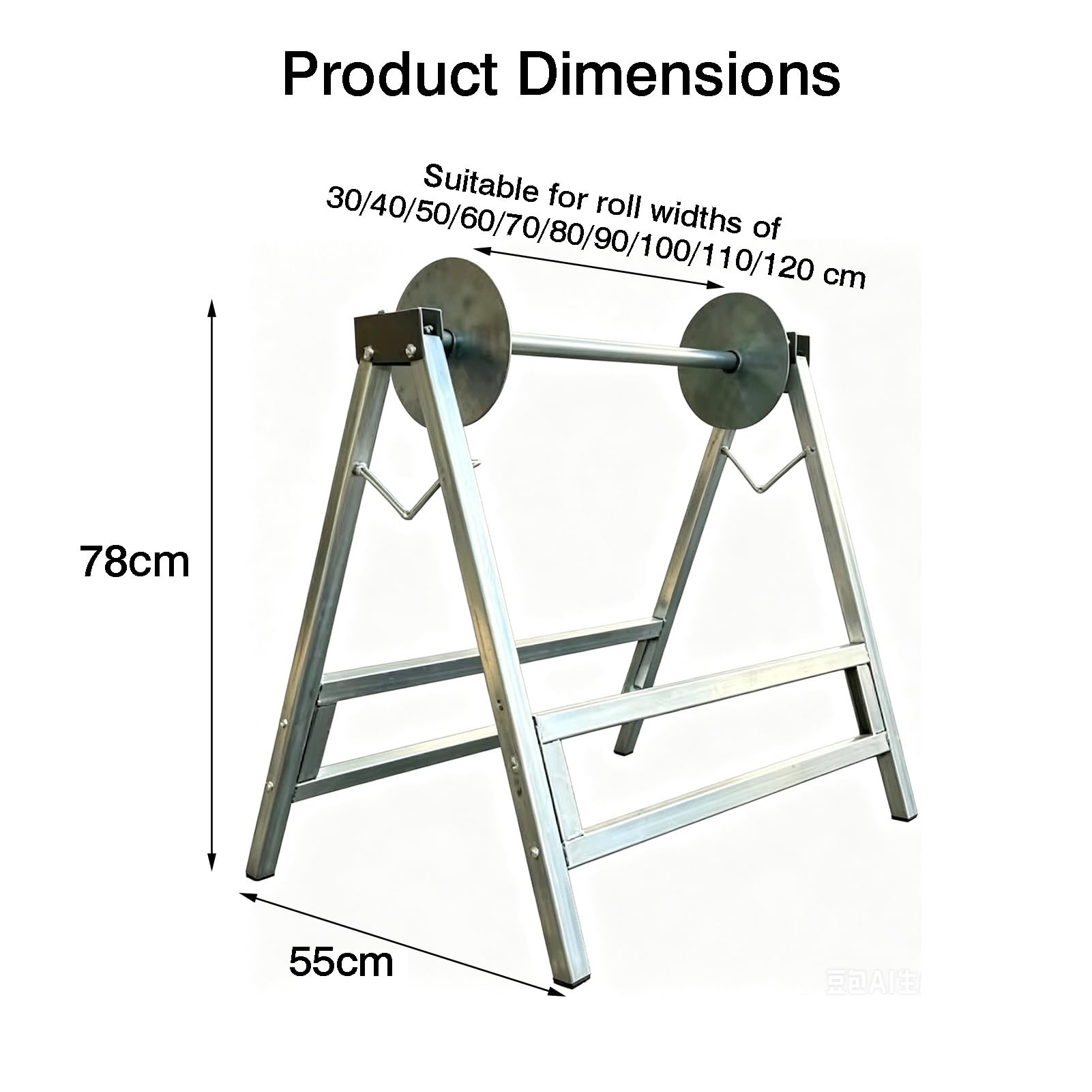 Dispensador De Rollo Plástico Burbujas Plegable,Estante Embalaje Manual