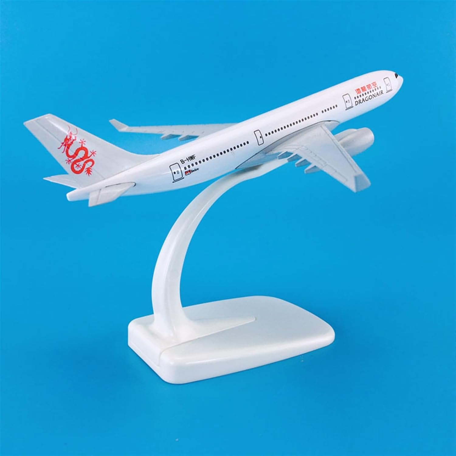 Miniature Scale 1 368 16cm Static Airplane Model Aircrafts Airbus A330-200 for Dragonair ABS Metal Plane Flying Toy Game Kits