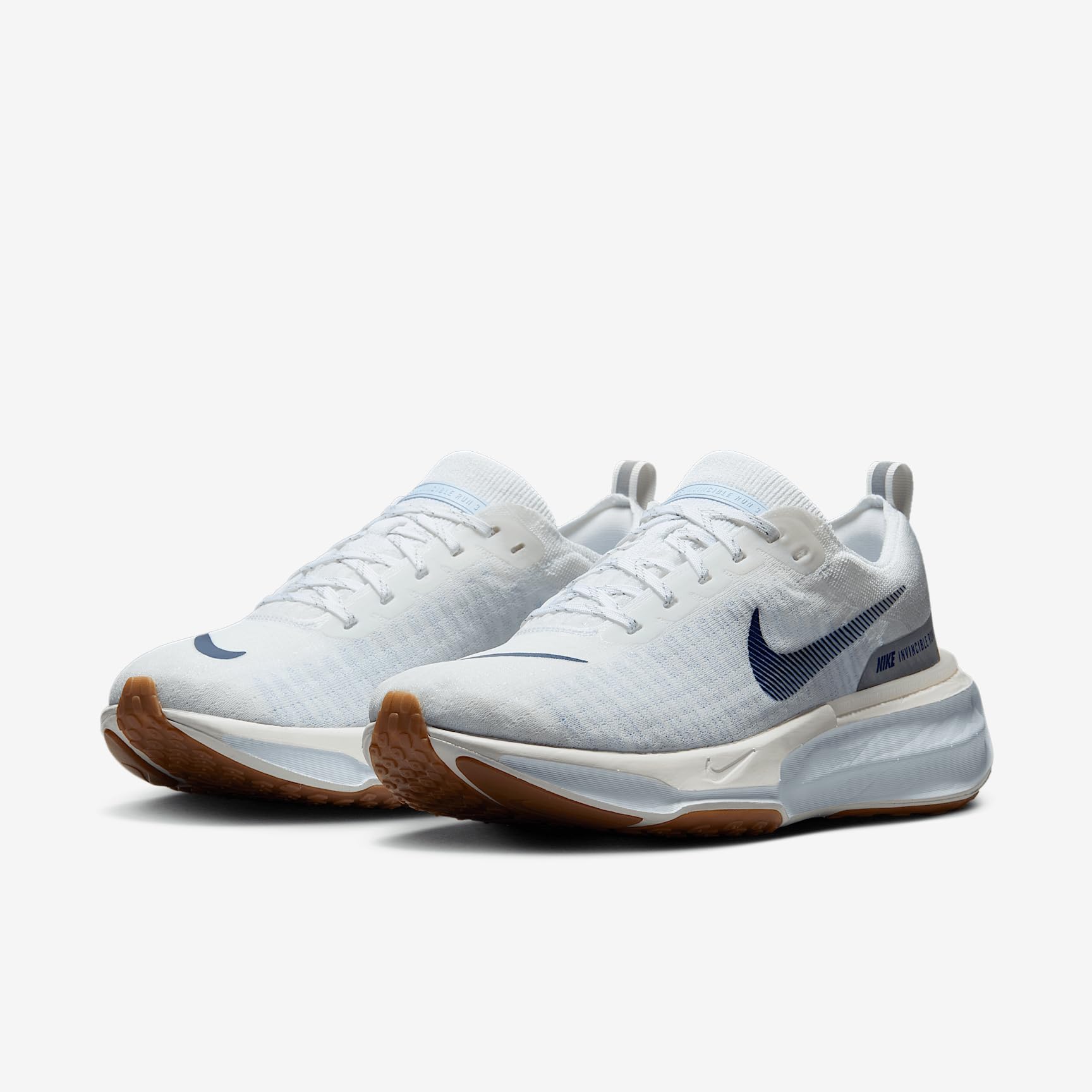 NIKE Zapatillas de Correr para Hombre Invincible 3, White Blue Void Blue Tint Sail, 43 EU