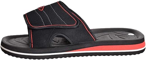 Mens Sliders Unisex Velcro Strap Pool 