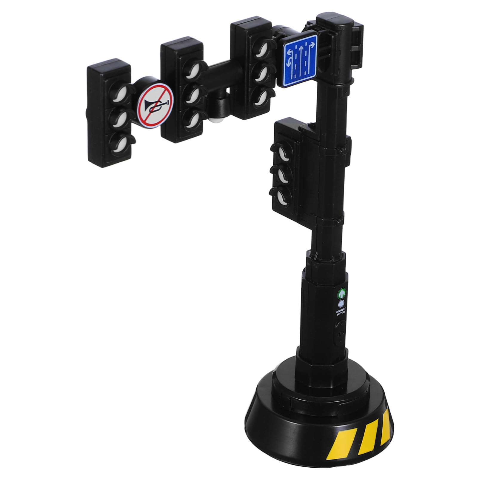 GALPADA Education Traffic Light with Automatic Signal Change Realistic Light Effects Miniature Model for Role Play for Home Education and Classroom Decor