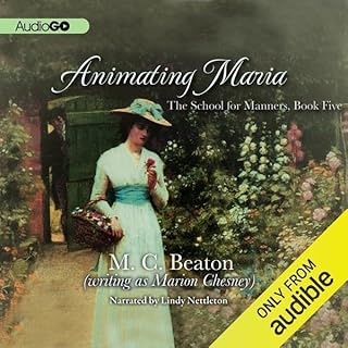 Animating Maria Audiolibro Por M. C. Beaton arte de portada