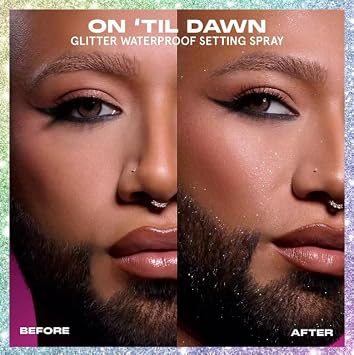 One Size On 'Til Dawn Glitter Waterproof Setting Spray 3.4 oz / 143 mL Limited Edition 2025