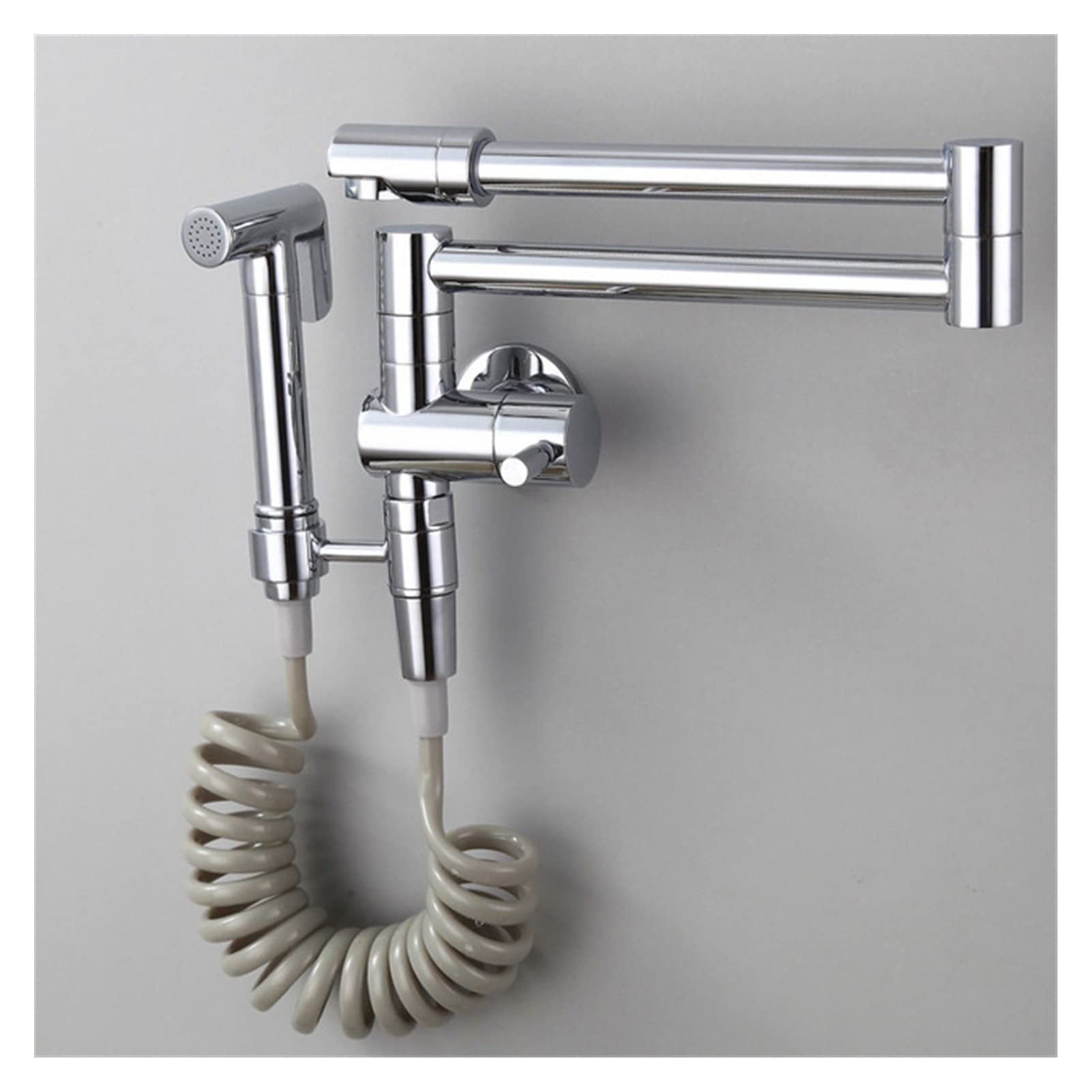 Robinet de cuisine pliable en laiton haut de gamme pour un design chic